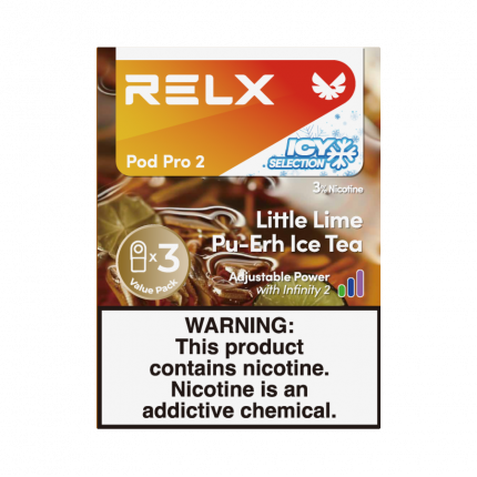 Relx Pod Pro 2 Little Lime Pu Erh Ice Tea