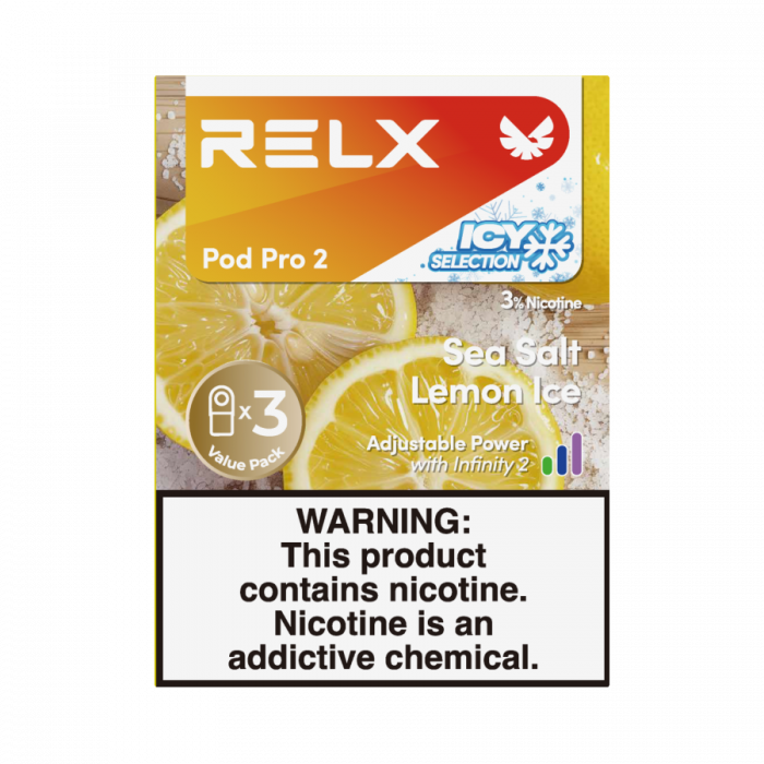 Relx Pod Pro 2 Sea Salt Lemon Ice