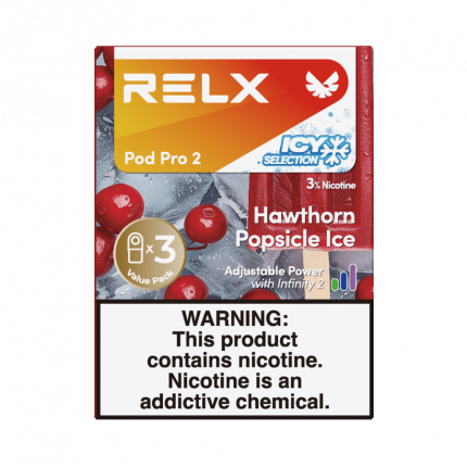 Relx Pod Pro 2 Hawthorn Popsicle Ice