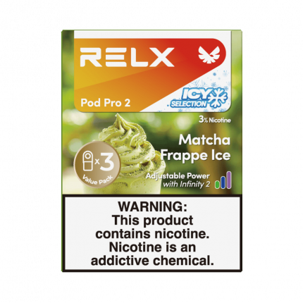 Relx Pod Pro 2 Matcha Frappe Ice