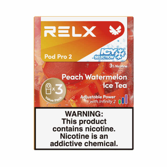 Relx Pod Pro 2 Peach Watermelon Ice Tea