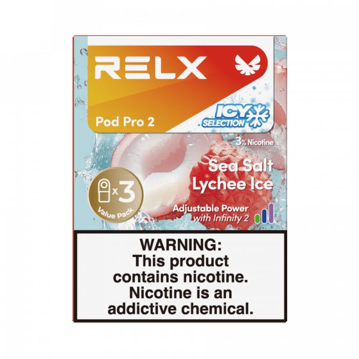 Relx Pod Pro 2 Sea Salt Lychee Ice