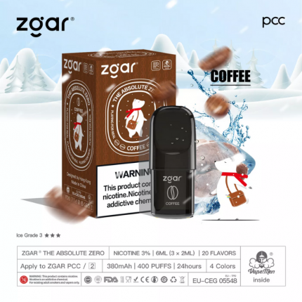 ZGAR Vape Pods- coffee