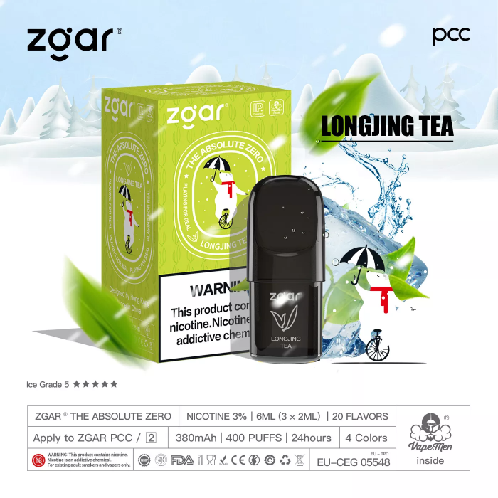 Zgar-Absolute-Vape-Pod-Longjing-Tea