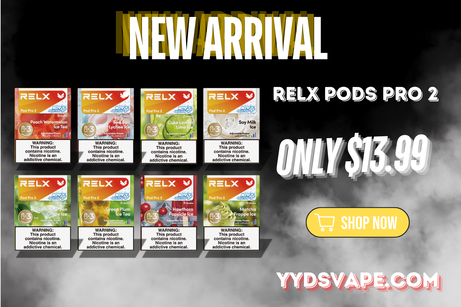 relx vape banner