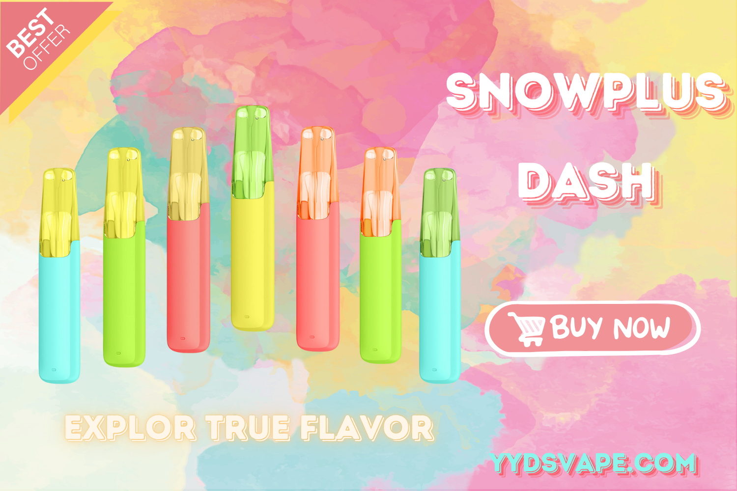 snowplus vape banner